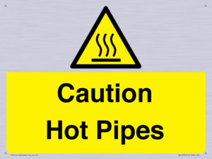 Caution Hot Pipes